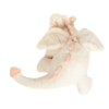 Teddy Hermann – Draken Fluffy 32 cm – vit-rosa