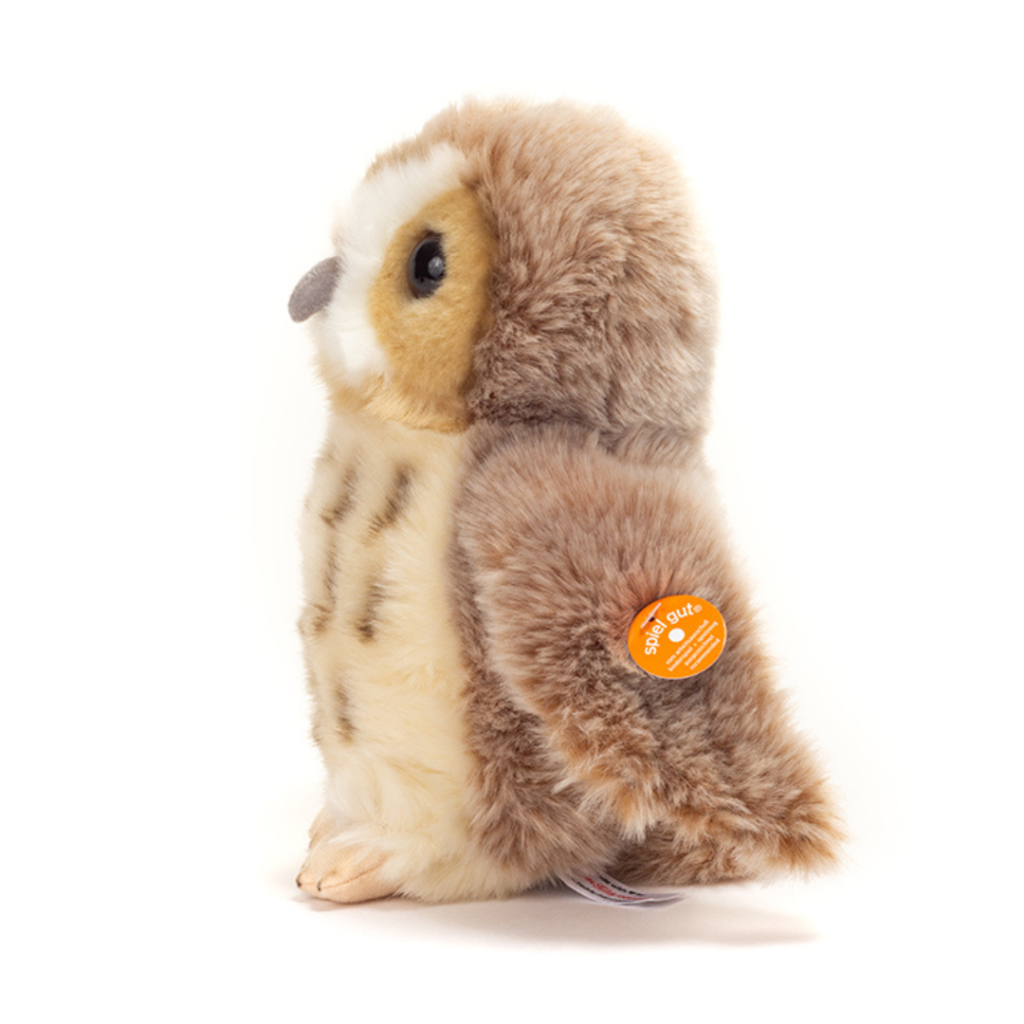 Teddy Hermann – Uggla, beige, 20 cm