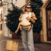 Wildride – Firstride Bowie bärsele – Beige leopardmönster